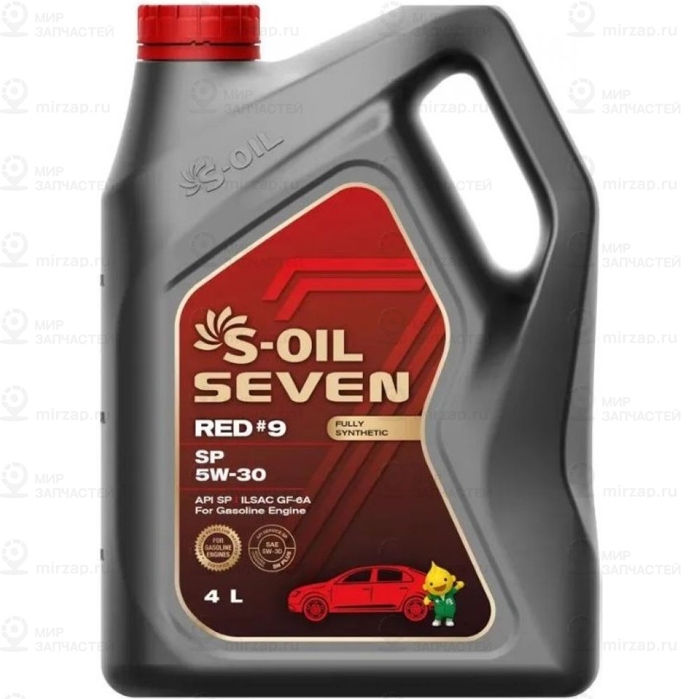7  Red  #9  Sp  5W30  (4Л), Синтетика (1/4)
 S-OIL SEVEN E108296