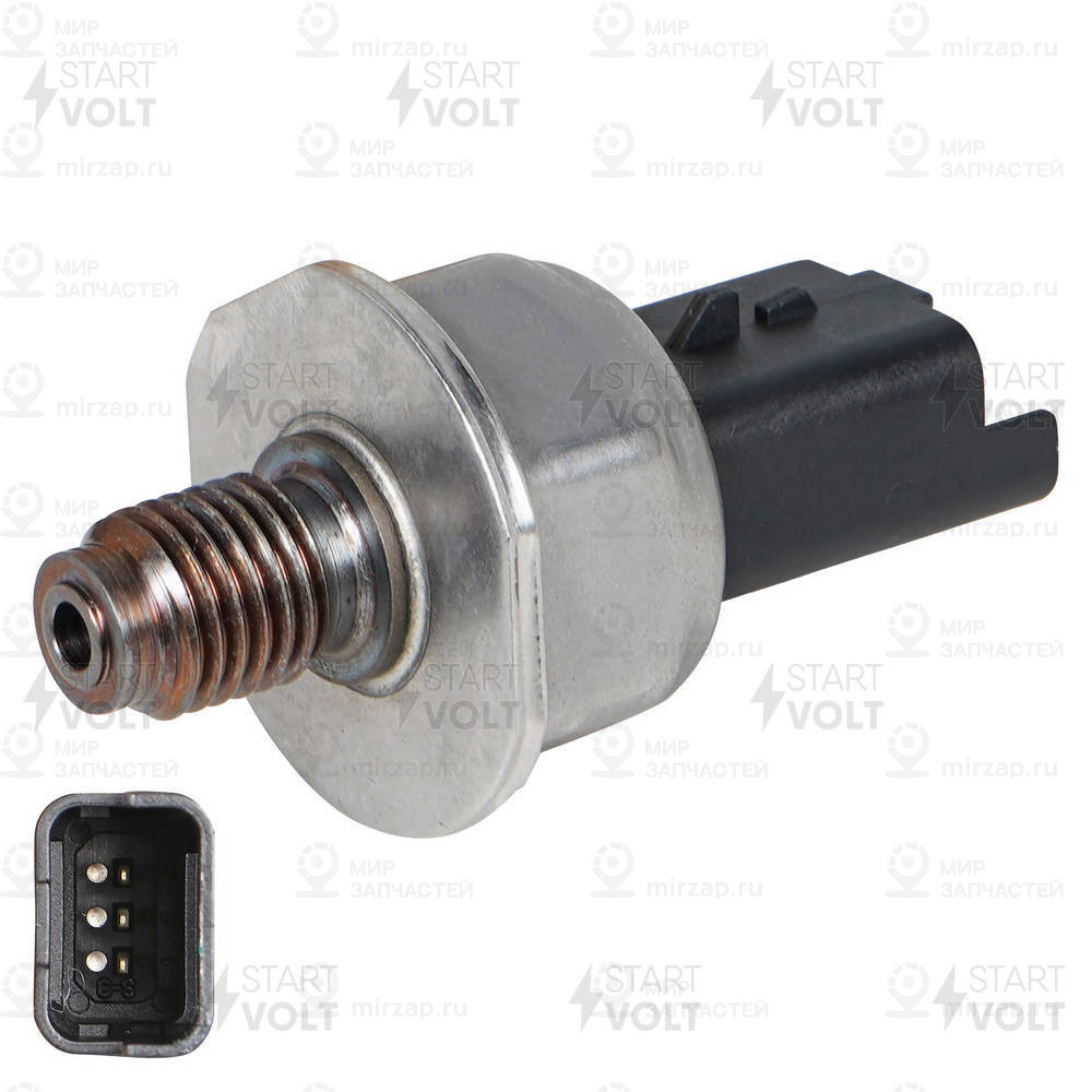 Датчик Давления Топлива Для А/М Psa Partner (08-) 1.6Hdi/Ford Focus Ii (05-) 1.8 StartVOLT FPS0017