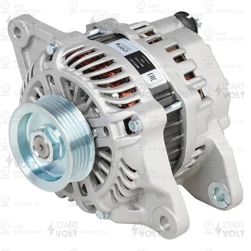 Генератор Для А/М Mitsubishi Lancer X (07-) 1.5I/Colt Vi (04-) 1.3I/1.5I 85A (L StartVOLT LG1108