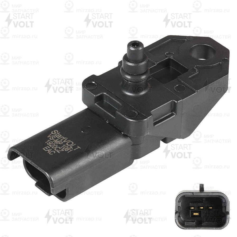 Датчик Абсолют. Давления Для А/М Ford/Peugeot/Citroen/Volvo/Mazda 1.6D/1.8D/2.0 StartVOLT VSMP1081