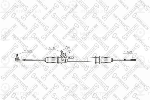 Запчасть STELLOX 0035025SX