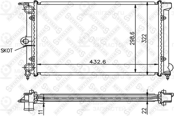 Запчасть STELLOX 1025002SX