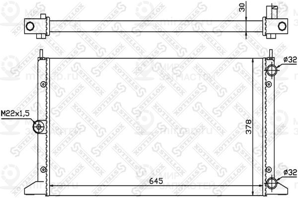 Запчасть STELLOX 1025107SX