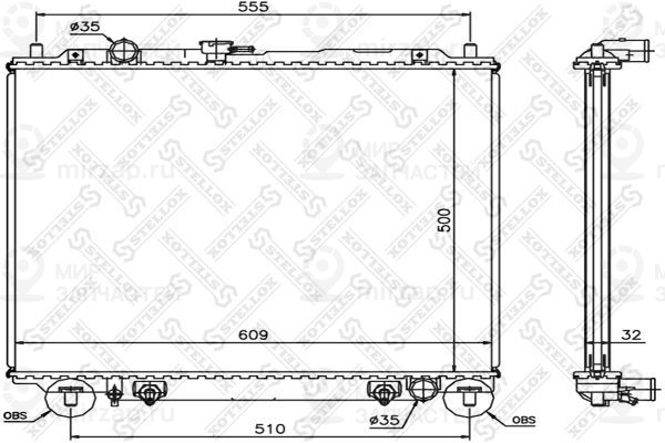 Запчасть STELLOX 1025118SX