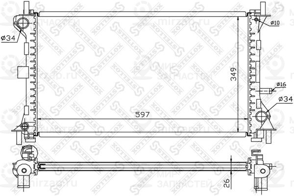 Запчасть STELLOX 1025130SX