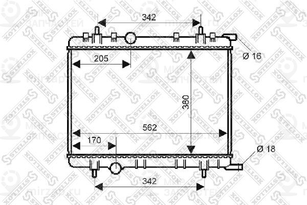 Запчасть STELLOX 1025133SX