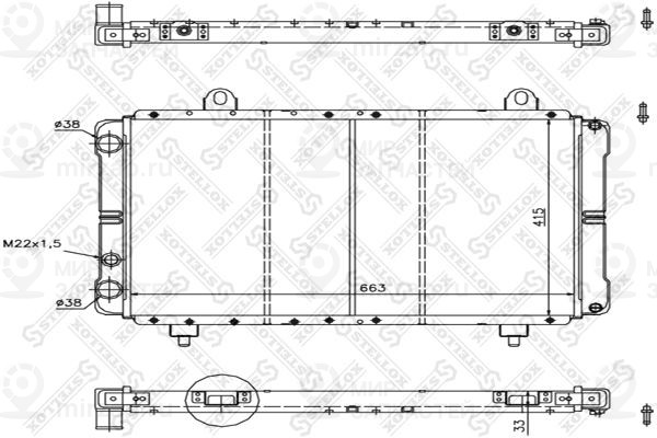 Запчасть STELLOX 1025228SX