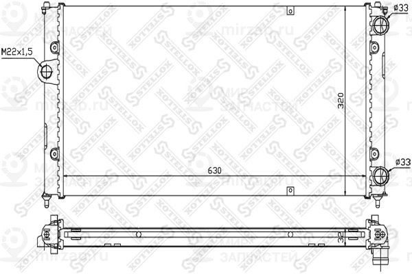 Запчасть STELLOX 1025245SX