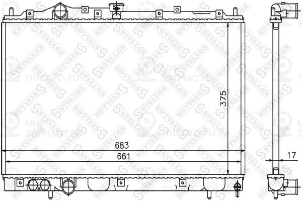 Запчасть STELLOX 1025258SX