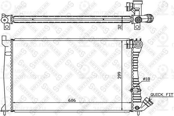 Запчасть STELLOX 1025276SX