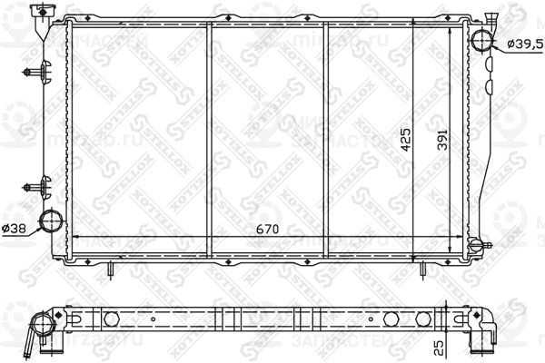 Запчасть STELLOX 1025382SX