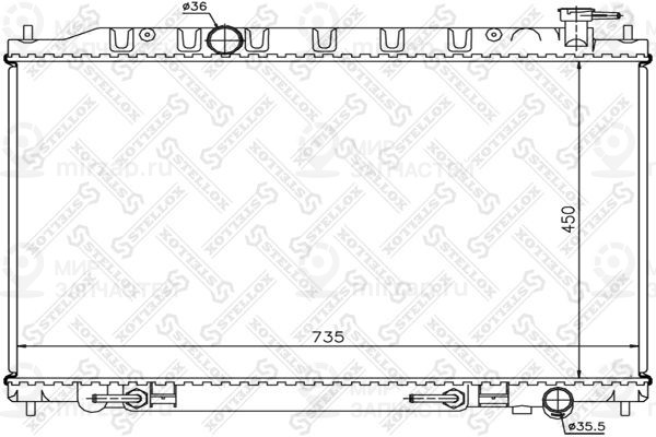 Запчасть STELLOX 1025399SX