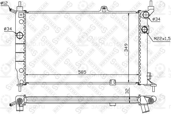 Запчасть STELLOX 1025416SX