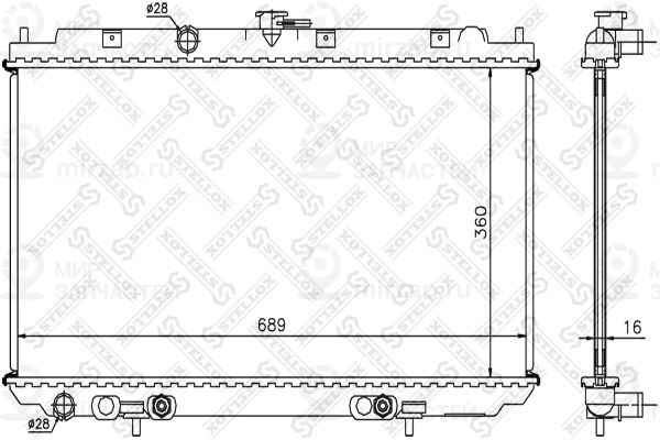 Запчасть STELLOX 1025442SX