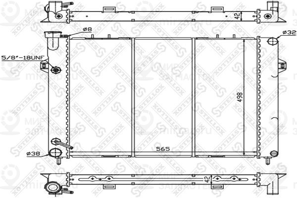 Запчасть STELLOX 1025613SX