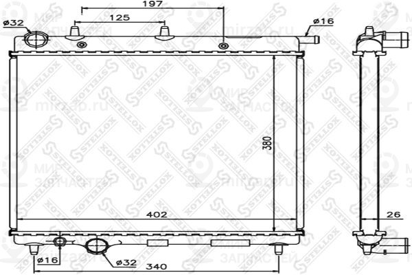 Запчасть STELLOX 1025646SX