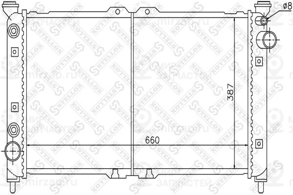 Запчасть STELLOX 1025836SX