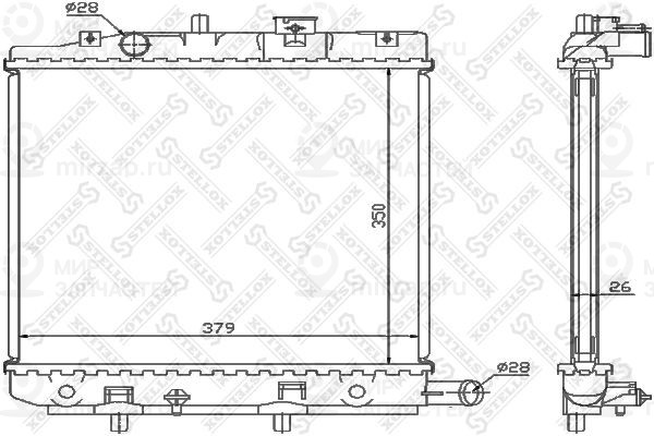 Запчасть STELLOX 1025847SX