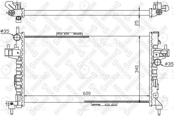 Запчасть STELLOX 1026053SX
