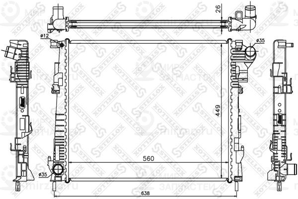 Запчасть STELLOX 1026061SX