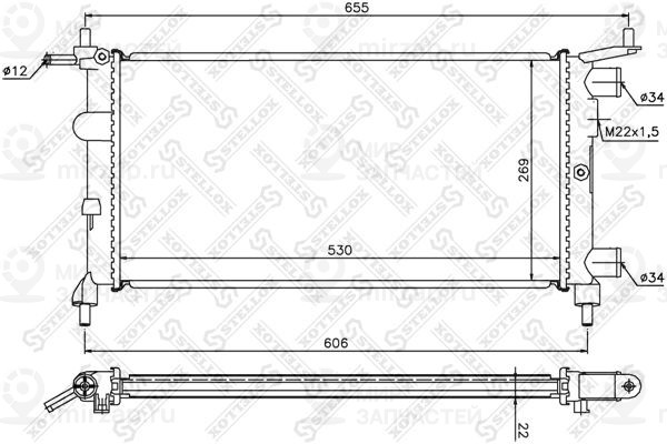 Запчасть STELLOX 1026075SX