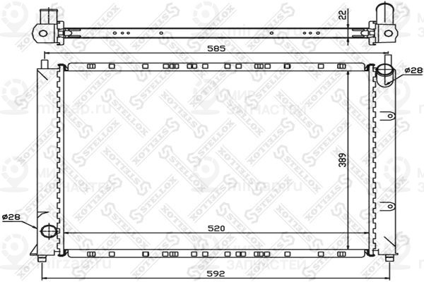 Запчасть STELLOX 1026281SX