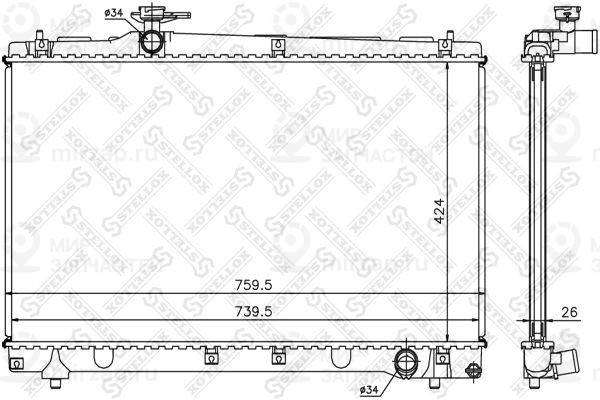 Запчасть STELLOX 1026320SX