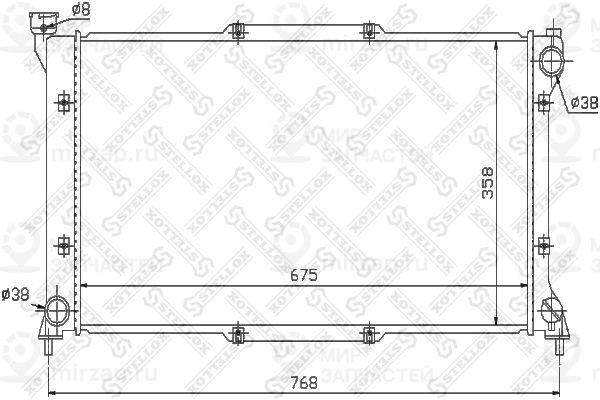 Запчасть STELLOX 1026638SX
