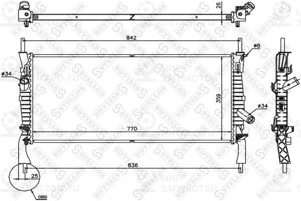 Запчасть STELLOX 1026752SX
