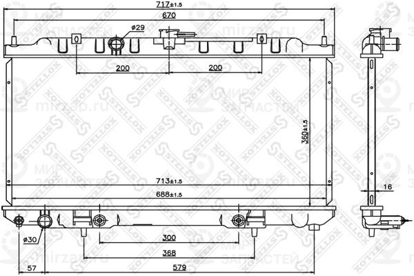 Запчасть STELLOX 1026768SX