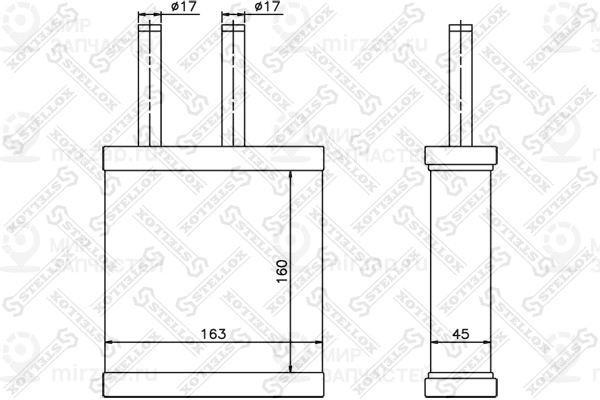 Запчасть STELLOX 1035189SX
