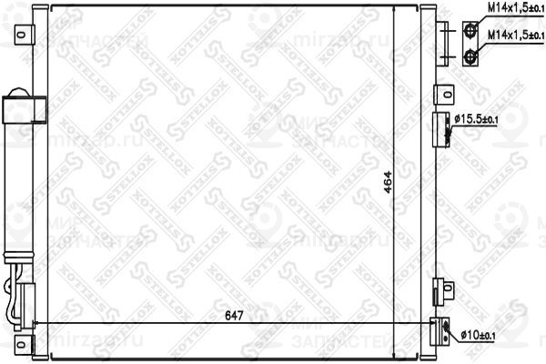 Запчасть STELLOX 1045414SX