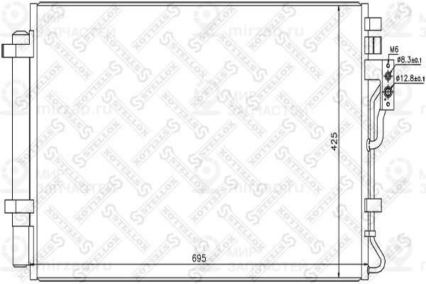 Запчасть STELLOX 1045707SX
