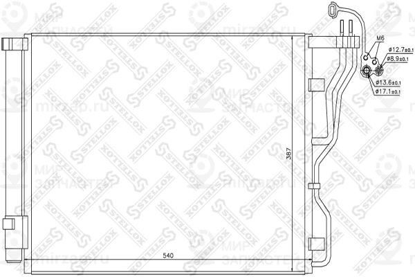 Запчасть STELLOX 1045725SX