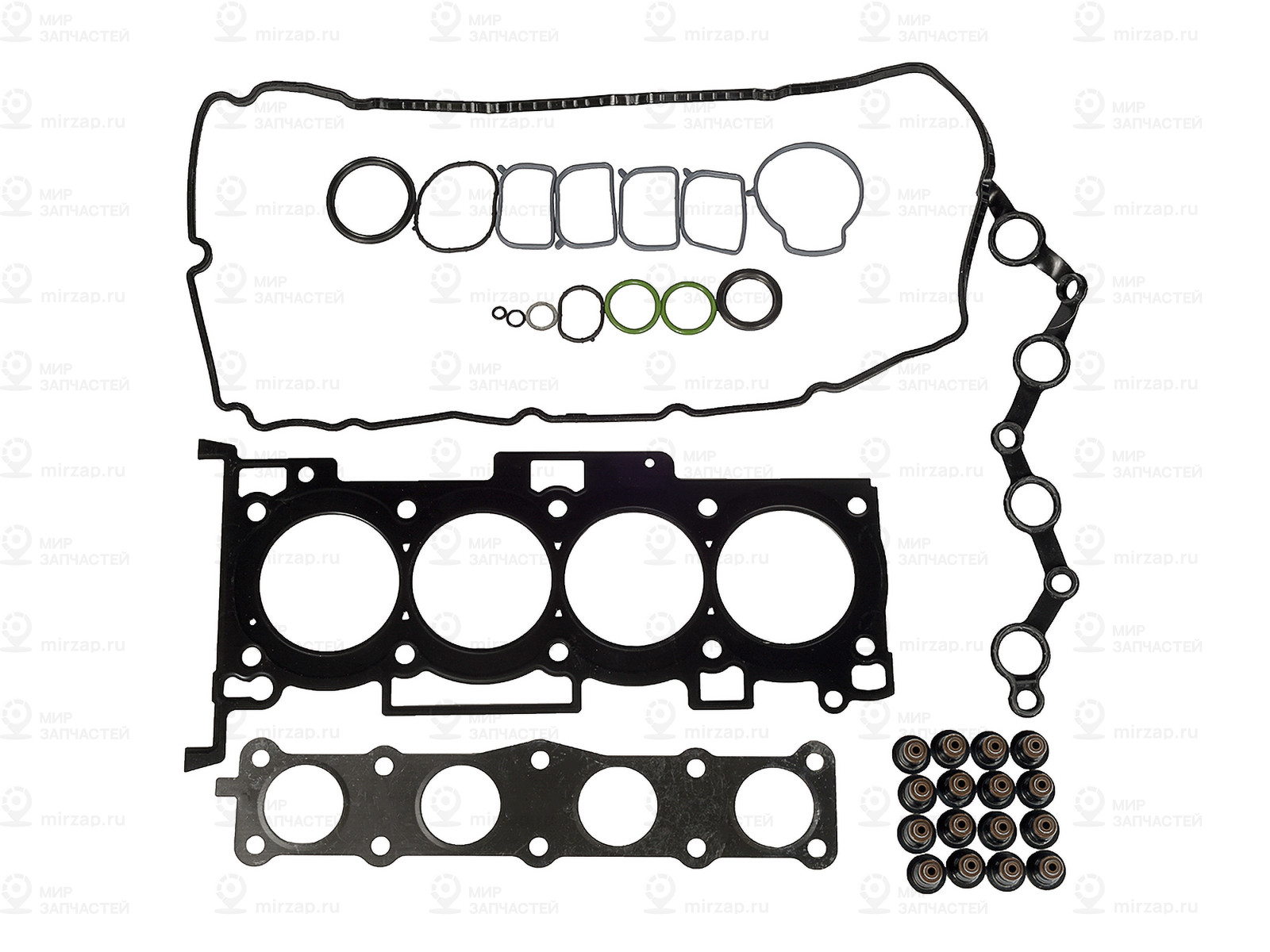 Комплект прокладок головки цилиндра STELLOX 1125589SX