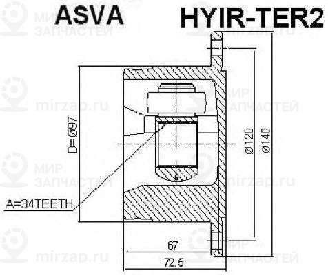 Запчасть ASVA HYIRTER2