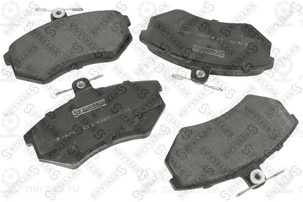 Комплект тормозных колодок, дисковый тормоз STELLOX 145010BSX