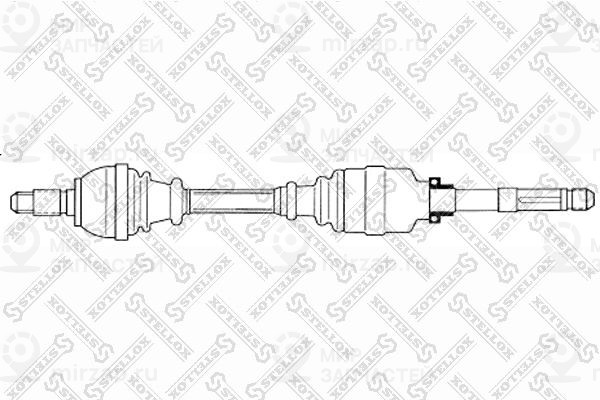 Приводной вал STELLOX 1581775SX