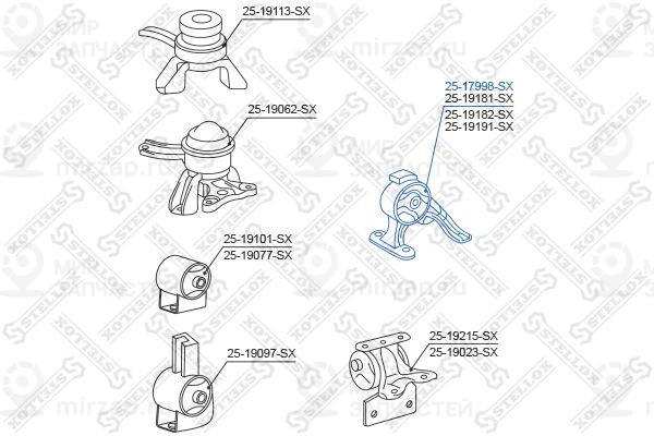Запчасть STELLOX 2517998SX