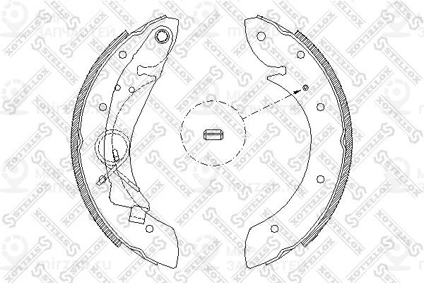 Запчасть STELLOX 430100SX