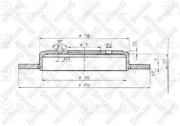 Запчасть STELLOX 60203717SX
