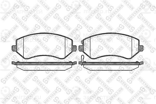 Запчасть STELLOX 818002BSX