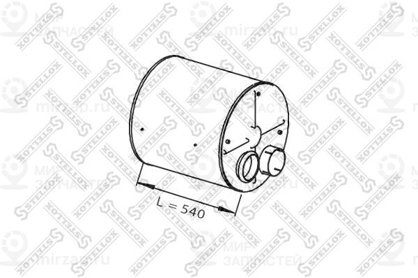 Запчасть STELLOX 8203087SX