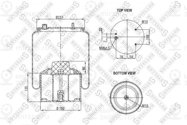 Запчасть STELLOX 8400127SX