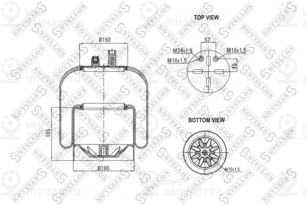 Запчасть STELLOX 8400133SX
