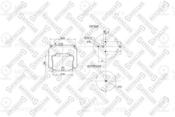 Запчасть STELLOX 8400136SX