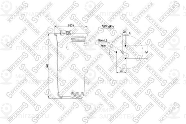 Запчасть STELLOX 8400137SX