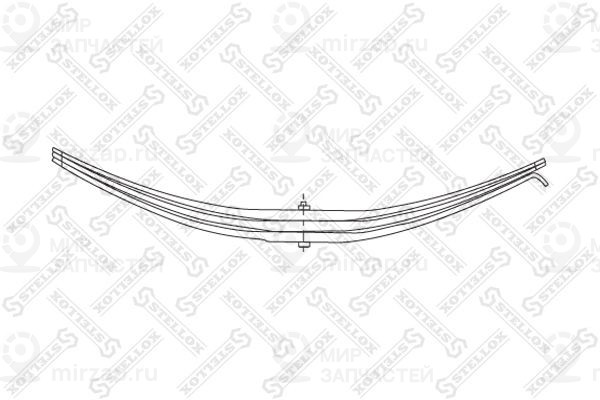 Запчасть STELLOX 8455607SX