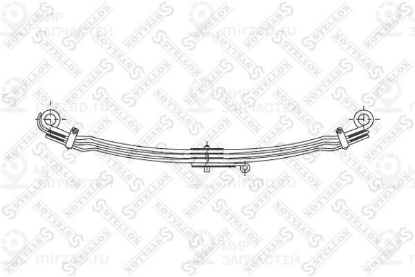 Запчасть STELLOX 8455667SX