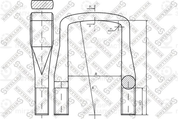Запчасть STELLOX 8464201SX